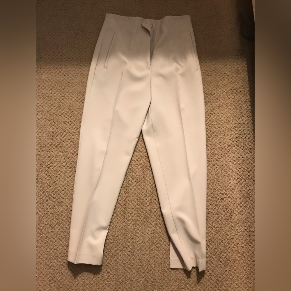 White high waisted zara slacks, no tag, worn once
